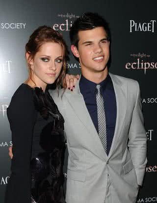 Kristen Stewart e Taylor Lautner - Andrew H. Walker / Getty Images