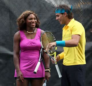 Rafael Nadal e Serena Williams são os campeões de Wimbledon - Getty Images