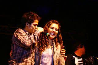 Paloma Bernardi em show sertanejo - Marcelo Mitsuo