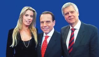 Ao centro, João Doria Jr. entrevista Renata de Abreu, empresária, e Caio Luiz de Carvalho, do Comitê Paulista da Copa 2014, para Band, SP. - ANTÔNIO CARLOS CARREIRO, CACÁ BERNARDES, CLÁUDIO IZIDIO, FÁBIO ZANZERI, JULIANA CENSI, OVADIA SAADIA, RODRIGO ZORZI, SILVIA FERREIRA E STANLEY MIRANDA