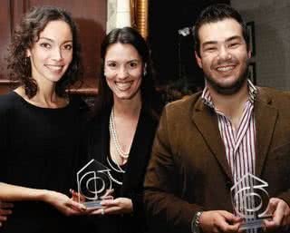 Os arquitetos Maira Del Nero, Juliana Boer e Fernando Consoni ganham prêmios na Sala da Lareira da Sociedade Hípica de Campinas, em São Paulo. - ANA CAROLINA LOPES, ANDRÉ VICENTE, ASSOCIAÇÃO CULTURAL JEWISH IN, DANI NAGY, DUDU PACHECO, FABIO THELLES, LEANDRO FARCHI, SUZI SILVEIRA DA SPM/FOTOE VIDEO E THIAGO BORBA