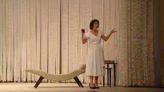 A atriz Beth Goulart interpreta Clarice Lispector em Florianópolis - Sarah Castro