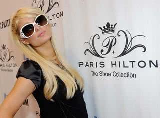 Paris Hilton no lançamento de sua nova coleção de sapatos, em Las Vegas - Getty Images