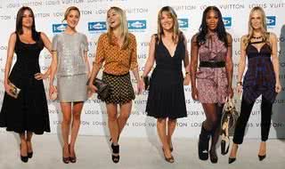 Sofia Vergara, Eva Amurri e Kristen Bell Maria Bell, Serena Williams e Molly Sims - REUTERS