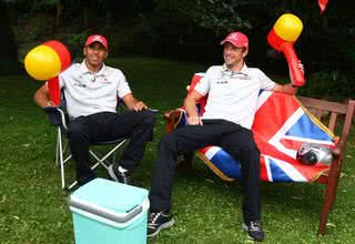 Lewis Hamilton e Jenson Button na Alemanha - City files