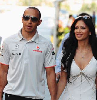 Lewis Hamilton e Nicole Scherzinger - GettyImages