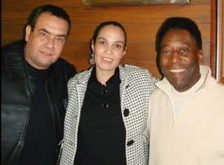 O casal Mauricio e Adriana Cohen recebe o rei Pelé no restaurante Original Shundi. - BRUNA AQUINO, BRUNO MOTA, CRISTIANO SÉRGIO, DÊNIO SIMÕES, FLÁVIO BORGES, GLEYSON RAMOS, NAIDERON JR., YANNE SOUZA