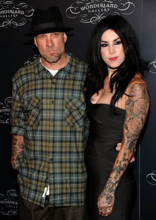 Jesse James e Kat Von D - GettyImages