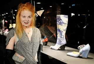 Vivienne Westwood no túnel do tempo - GETTY IMAGES