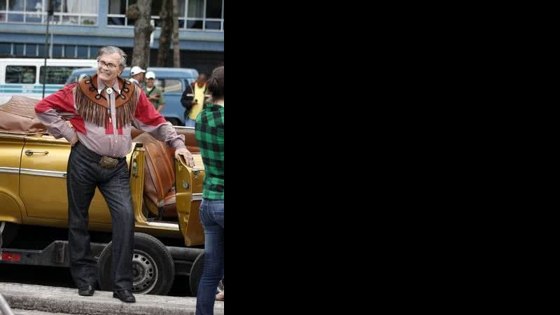 Tarcísio Meira grava o seriado 'Afinal, o Que Querem as Mulheres' - Rodrigo dos Anjos / AgNews