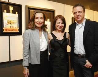 Vernissage de Sônia Menna Barreto - ADRIANO MACHADO