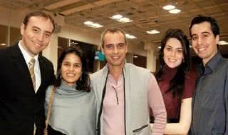 Alexandre Gadret, da Rede Pampa, o casal Ana Lucia Villela e Marcos Nisti, da Cia Athletica, a Miss Brasil 2006, Rafaela Zanella, e o noivo, Denis Valente, na abertura da academia, em Porto Alegre. - BÁRBARA RASO, BETH MALUCELLI, BRUNO RAFAEL, EMERSON TOUCHE, LAUREANO BITTENCOURT, LIANE NEVES/LIANE NEVES FOTOGRAFIA, MARCO GAMBORGI, RICARDO RANGUETTI-STUDIO FOTOGRÁFICO DIGITAL, MARINA HAAG, RONNY CAJANGO, SILVANA HELLMANN, TÉO PITELLA E WELL DOS SANTOS