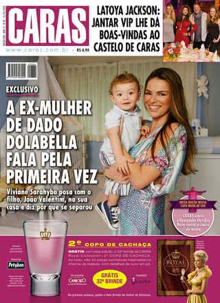 Capa da edição 884 de CARAS, toda em rosa para mostrar apoio à campanha contra o câncer de mama - Reprodução