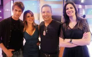 Cleto Baccic, Tânia Oliveira e Wesley Sathler na atração de Luciana Gimenez, na RedeTV!, Osasco, SP. - FOTOS: CALÃO JORGE, CLÁUDIO IZIDIO, DIEGO B. O. SOUZA, FÁBIO TASHIRO, FABIO ZANZERI, JOÃO RAPOSO, JULIANA CENSI, MÁRCIA STIVAL, OVADIA SAADIA E THIAGO ARCHANJO