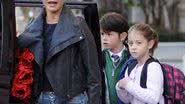 Catherine Zeta-Jones e os filhos, Dylan e Carys - City Files