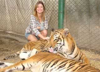 Bárbara Borges em zoológico de Buenos Aires - Divulgação