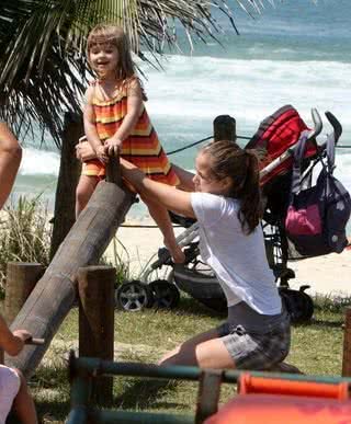 Luiza Valdetaro e Maria Luiza - Delson Silva / AgNews