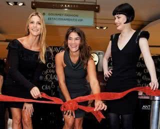 Fernanda, Priscila e Mayana inauguram espaço da linha de cosméticos no MorumbiShopping. - MAURÍCIO CASSANO