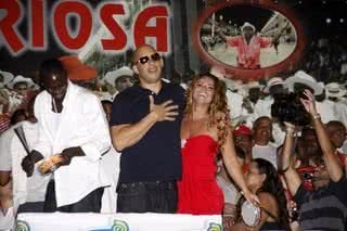 Vin Diesel e Viviane Araújo - AgNews