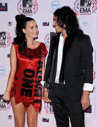 Katy Perry e Russell Brand - Getty Images