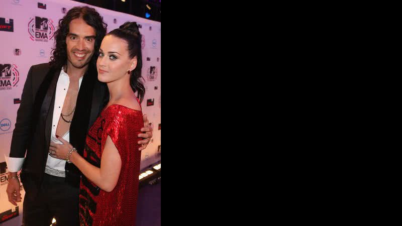 Katy Perry e Russell Brand - Getty Images