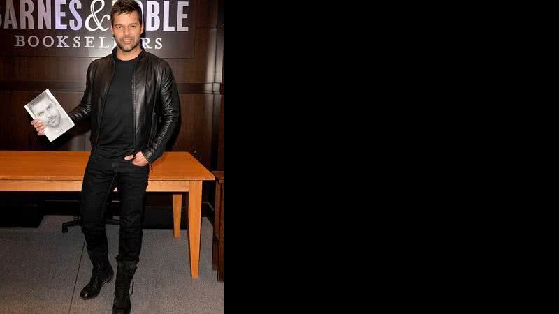 Ricky Martin divulga seu livro, 'Yo', em Los Angeles - Getty Images