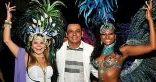 Sandrinha Sargentelli, Frank Aguiar e Elaine de Abreu em encontro badalado na casa de John Lu, em SP. - DEBORAH VAIDERGORN, FRANCISCO CEPEDA, GISELE FRANÇA, JULIANA CENSI, LEANDRO CAGIANO, MAGDA NASCIMENTO, MARIE HIPPENMEYER, RICARDO NADER E WELLINGTON CERQUEIRA