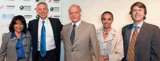 Tony Blair é recebido pelo casal Glaucia Castelo Branco Rodrigues e Gabriel Mário Rodrigues e por Ricardo Grau, além de ser prestigiado por Marina Silva na Anhembi Morumbi, em São Paulo. - DEBORAH VAIDERGORN, FRANCISCO CEPEDA, GISELE FRANÇA, JULIANA CENSI, LEANDRO CAGIANO, MAGDA NASCIMENTO, MARIE HIPPENMEYER, RICARDO NADER E WELLINGTON CERQUEIRA