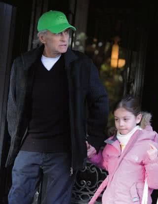 Michael Douglas e a filha, Carys - GETTY IMAGES