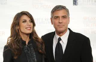 George Clooney e Elisabetta Canalis - Getty Images