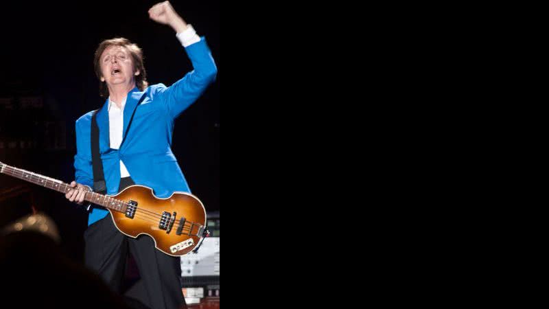 Paul McCartney em seu primeiro show em São Paulo - Marcos Hermes/Divulgação