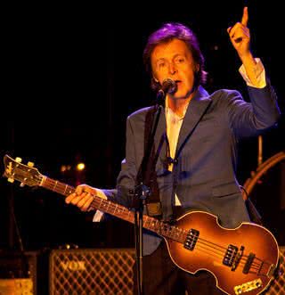 Paul McCartney em seu primeiro show em São Paulo - Marcos Hermes/Divulgação