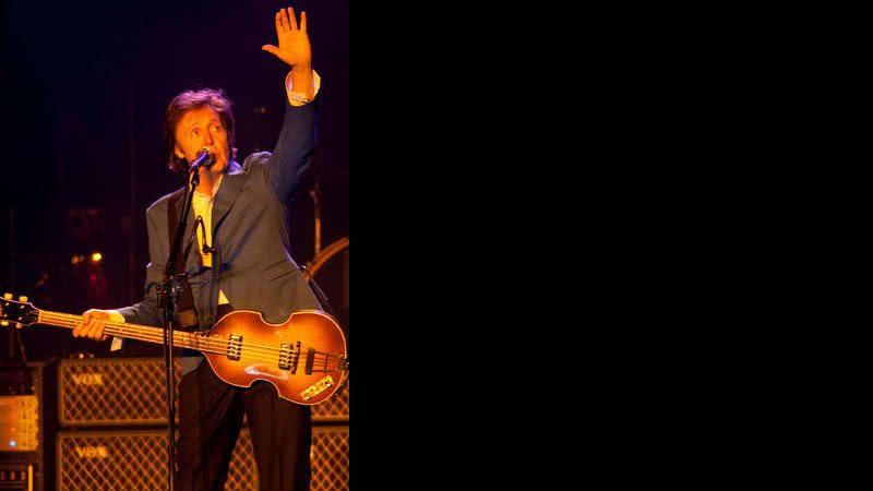 Paul McCartney em seu primeiro show em São Paulo - Marcos Hermes/Divulgação