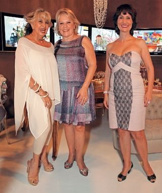 Betty Abrahão, Silvia Bruno Securato e Faa Morena - VIVIAN FERNANDEZ