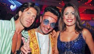 Tharita Cherulli, Rossano Lucidi e Alessandro Marini na festa Flower Power, na Pacha. - CAIO GUIMARÃES, DENISE ANDRADE, JOÃO SAL, LEANDRO VIOLA, LUCIANA PREZIA, MARINA RIBEIRO, MAURÍCIO CASSANO, NILSON VERSATTI, OVADIA SAADIA, RICARDO D´ANGELO E RICARDO RIBES