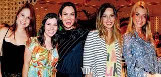 Mariana Hein, Marcella Marer, Virginia Nowick, Mariana Weickert e Caroline Bittencourt na abertura da loja Farm, do Shopping Pátio Higienópolis, em São Paulo. - BETHY PAIM, CLAUDIO IZIDIO, LEANDRO HASSAN, MARIANA BONASSA, RODRIGO TREVISAN, VANESSA BITTENCOURT, VIVIAN FERNANDEZ E YURI MINE