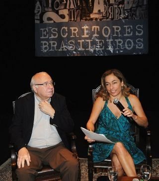 Luis Fernando Verissimo e Cissa no Rio - RENATO WROBEL