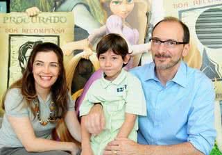 Britto Jr., Fernanda e Arhur - Francisco Cepeda/ AgNews