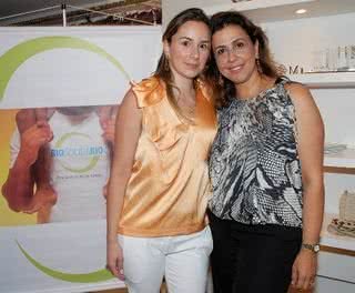 Carolina Ururahy com sua mãe, Silvia - ROBERTO VALVERDE