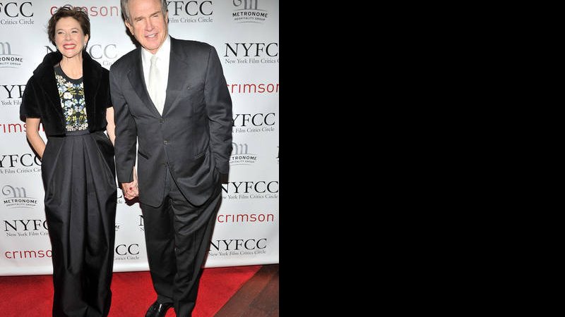 Annette Bening e o marido, o ator Warren Beatty - Stephen Lovekin/Getty Images