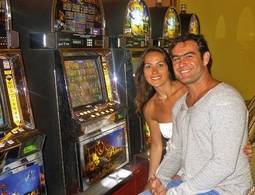 Thierry Figueira e sua Andressa em Punta Del Este