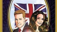 Príncipe William e Kate Middleton viram revista em quadrinhos, escrita por Rich Johnston - Reprodução