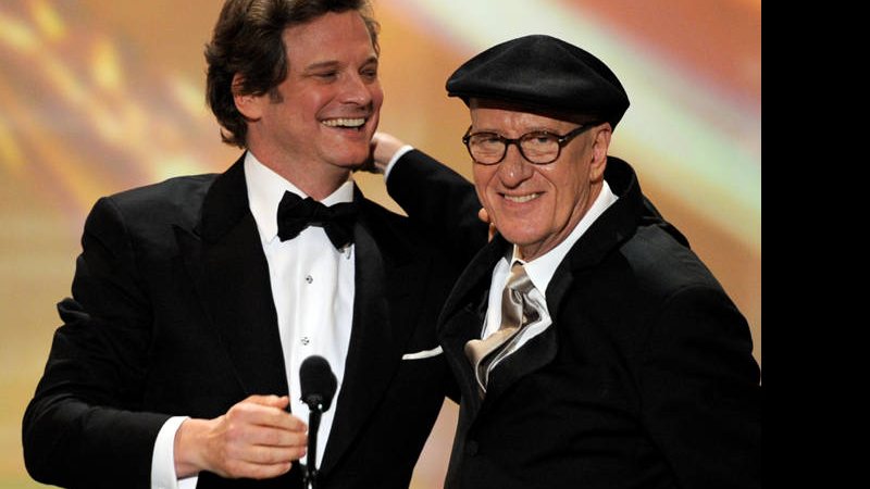 Colin Firth e Geoffrey Rush - Getty Images