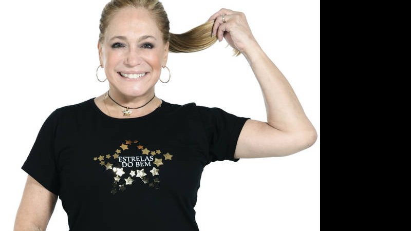 Susana Vieira fotografa para a campanha 'Estrelas do Bem' - Divulgação