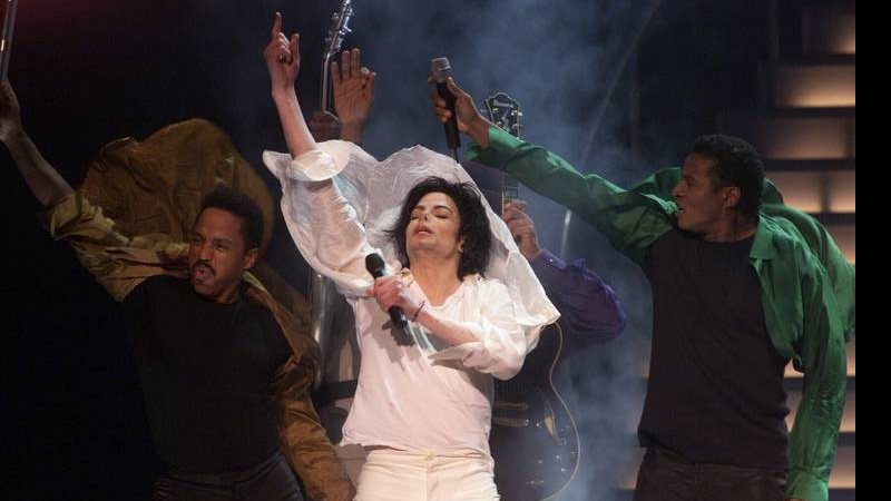 Michael Jackson durante apresentação - Getty Image