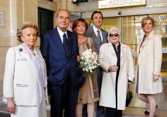 Chirac casa filha - REUTERS