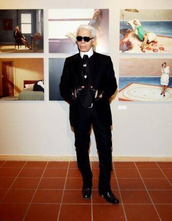 Karl Lagerfeld exibe exposição de fotografia - Getty Images