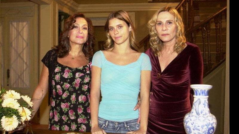 Maria do Carmo (Suzana Vieira), Isabel (Carolina Dieckman) e Nazaré (Renata Sorrah) - TV Globo/João Miguel Júnior