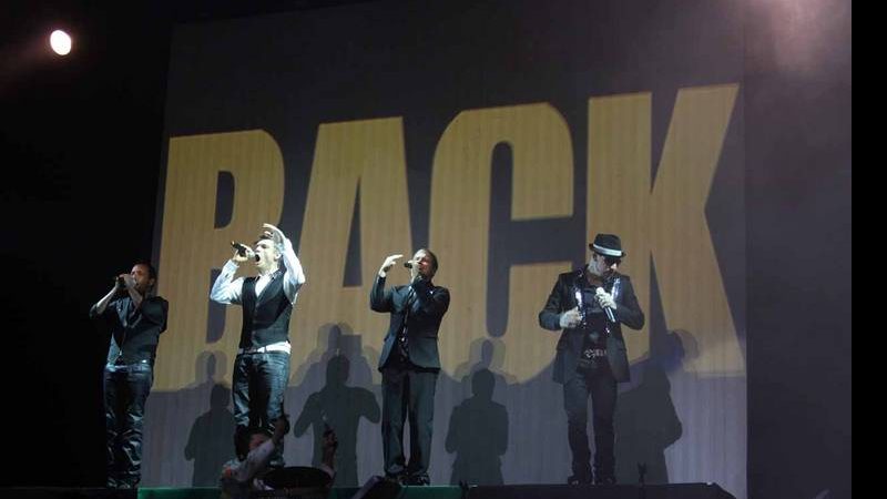 Grupo Backstreet Boys se apresenta em São Paulo - Orlando Oliveira/AgNews