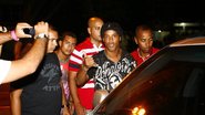 Ronaldinho Gaúcho deixa a churrascaria no Rio de Janeiro - Diego Bellizzi e Graça Paes/Photo Rio News